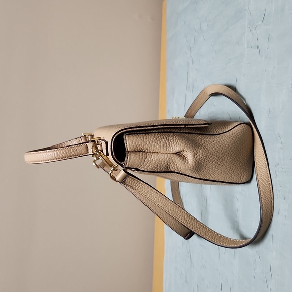 Michael Kors Callie Ballet Handbag Taupe - Picture 6 of 11